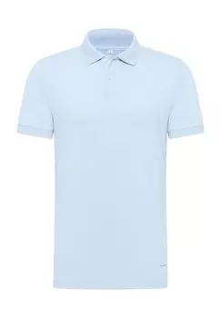 Рубашка-поло Performance SLIM FIT ETERNA, светло-голубой