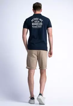 Рубашка-поло Petrol Industries, цвет navy blue