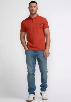 Рубашка поло Petrol Industries, коричневый