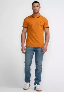 Рубашка поло Petrol Industries, коричневый