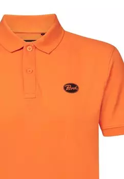 Рубашка поло Petrol Industries, неоновый оранжевый