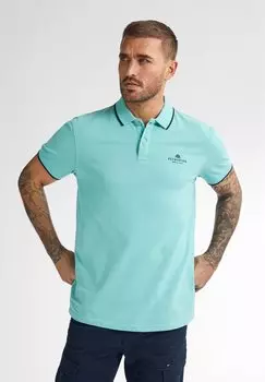 Рубашка поло Petrol Industries, светло-голубой