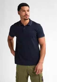 Рубашка поло Petrol Industries, темно-синий
