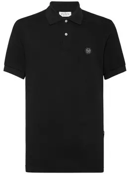 Рубашка поло Philipp Plein Skull & Bones, черный