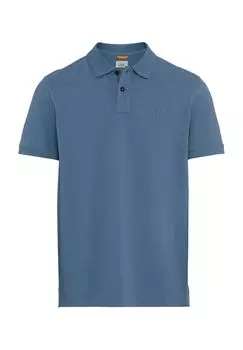 Рубашка-поло, пике, хлопок, мужская camel active, цвет Elemental Blue