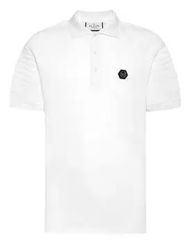 Рубашка поло Пике SS PHILIPP PLEIN, белый