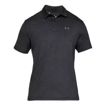 Рубашка поло playoff 2.0 polo shirt 'black' Under Armour, черный