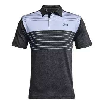 Рубашка поло playoff 2.0 polo shirt 'light blue grey' Under Armour, синий