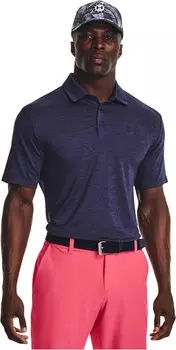 Рубашка-поло Playoff Polo 3.0 Under Armour Golf, цвет Midnight Navy/Midnight Navy/Midnight Navy