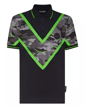 Рубашка поло Plein Sport Shirt, черный