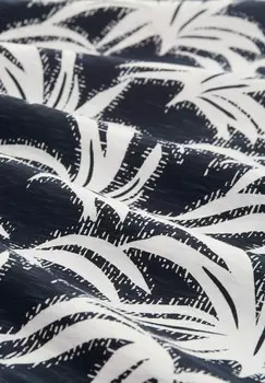 Рубашка поло PLUS MIT ALLOVER-PRINT TOM TAILOR, белый