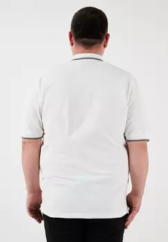 Рубашка поло PLUS SIZE Buratti, белый