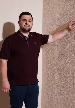 Рубашка поло PLUS SIZE Buratti, Бордо