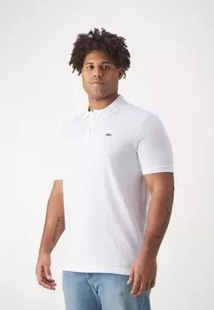 Рубашка-поло Plus Size Lacoste, белый