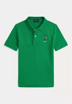 Рубашка поло POLO BEAR COTTON MESH POLO SHIRT Polo Ralph Lauren, зеленый