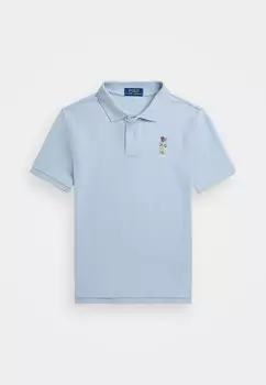 Рубашка поло POLO BEAR COTTON MESH POLO SHIRT Ralph Lauren, светло-голубой