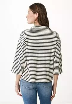 Рубашка поло Polo Collar Cotton Blouse Mexx, кремовый