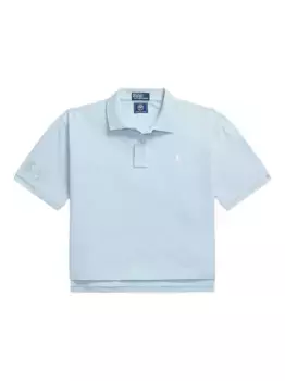 Рубашка поло Polo Pony из коллаборации с Wimbledon POLO RALPH LAUREN, синий