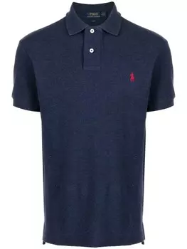 Рубашка поло Polo Pony с короткими рукавами Polo Ralph Lauren, синий