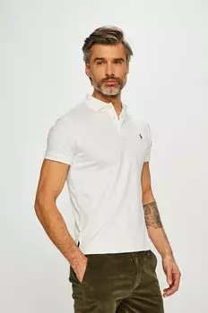 Рубашка поло Polo Ralph Lauren, белый