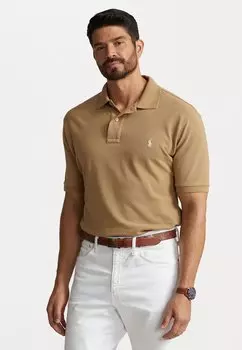 Рубашка поло Polo Ralph Lauren Big & Tall, светло-коричневый