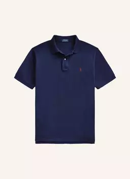 Рубашка поло POLO RALPH LAUREN Big & Tall Piqu, темно-синий