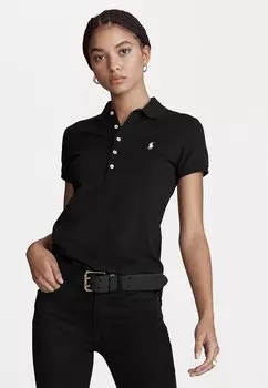 Рубашка поло Polo Ralph Lauren, черно-белый