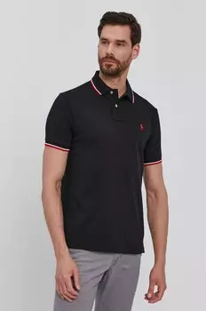 Рубашка поло Polo Ralph Lauren, черный