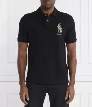 Рубашка поло Polo Ralph Lauren, черный