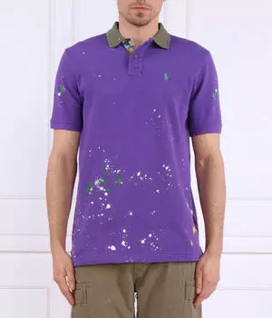 Рубашка поло Polo Ralph Lauren, фиолетовый