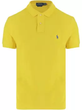 Рубашка поло Polo Ralph Lauren из хлопка, желтый