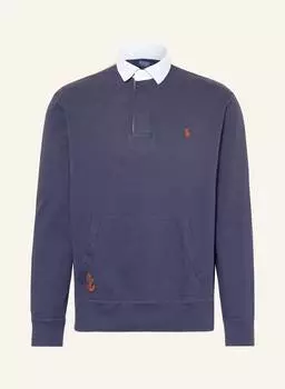 Рубашка поло POLO RALPH LAUREN Jersey Classic Fit, темно-синий