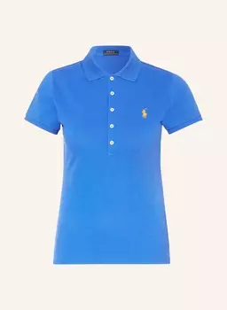 Рубашка поло POLO RALPH LAUREN Piqu, синий