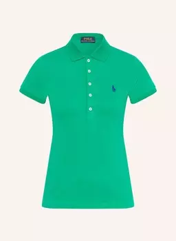Рубашка поло POLO RALPH LAUREN Piqu, зеленый