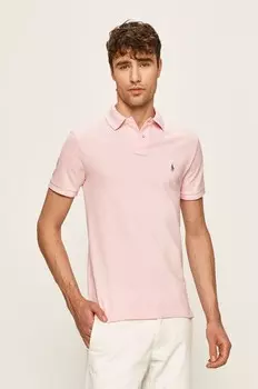 Рубашка поло Polo Ralph Lauren, розовый