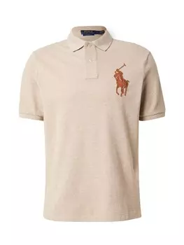 Рубашка поло Polo Ralph Lauren Shirt, бежевый