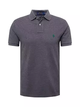 Рубашка поло Polo Ralph Lauren Shirt, темно-серый
