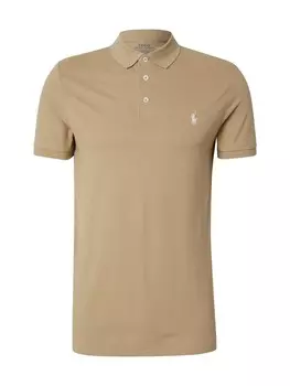 Рубашка поло Polo Ralph Lauren Shirt, темно-бежевый