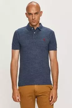 Рубашка поло Polo Ralph Lauren, темно-синий