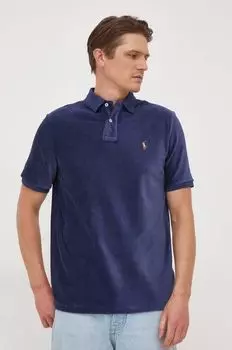Рубашка поло Polo Ralph Lauren, темно-синий