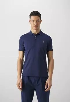 Рубашка-поло Polo Ralph Lauren, темно-синий французский цвет