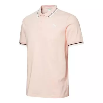 Рубашка поло polo shirt 'pink' Puma, розовый