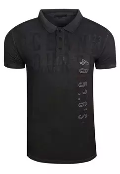 Рубашка поло POLO-SHIRT Rusty Neal, цвет schwarz