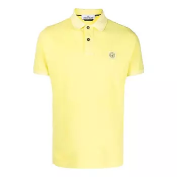 Рубашка поло polo shirt 'yellow' Stone Island, желтый