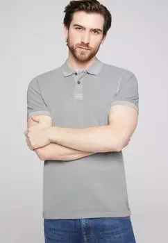 Рубашка-поло POLOSHIRT AUS PIKEE MIT LOGOSTICK Camp David, цвет new grey