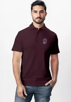 Рубашка поло POLOSHIRT HERREN MIT SONNE GRAFIK PRINT – KURZARM POLO SOMMER Neverless, темно-коричневый
