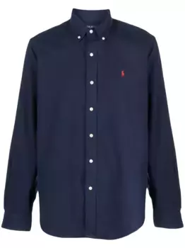 Рубашка Polo Pony на пуговицах POLO RALPH LAUREN, синий