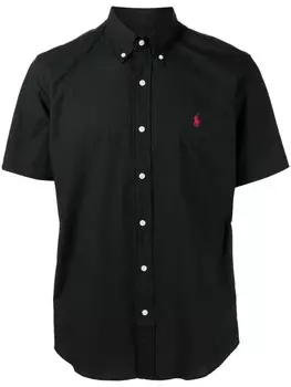 Рубашка Polo Pony с короткими рукавами Polo Ralph Lauren, черный