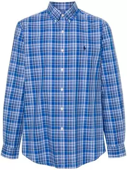 Рубашка Polo Pony в клетку Polo Ralph Lauren, синий