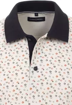 Рубашка-поло Print CASAMODA, бежевый